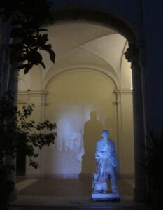 2022 ALBACINI ACCADEMIA NAZIONALE DI SAN LUCA / ROMA  


videoproiezione in diretta, tempera su muro