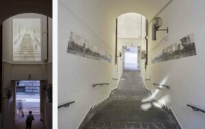 2019 LA SCALA SANTA LE MURA E LE PORTE ARTE SUI CAMMINI VIA MARCONI / VITERBO

