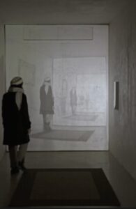 2009 CONDOTTO PER LA STANZA CONDOTTO C / ROMA


videoproiezione in diretta, matita su muro
